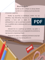 Paunang Salita PDF