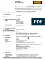 Safety Data Sheet 1907/2006/EC - REACH (GB) Cartridges - For Tools, Blank or Powder Load