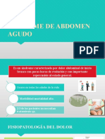 Síndrome de Abdomen Agudo