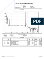 ML502 - 2B.trc - OTDR Report 1310 NM: Job Info