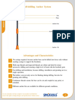 Self-Drilling Anchor System: Nut Plate