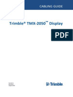 Trimble® TMX-2050 Display: Cabling Guide