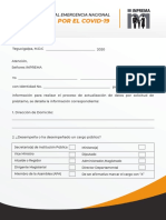 Formato Temporal Emergencia Nacional Provocada Por El COVID-19 PDF