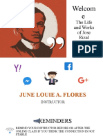 Welcom E: The Life and Works of Jose Rizal
