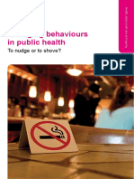 LGA (2013) Changing Behaviours in Public Health - To Nudge or To Shove