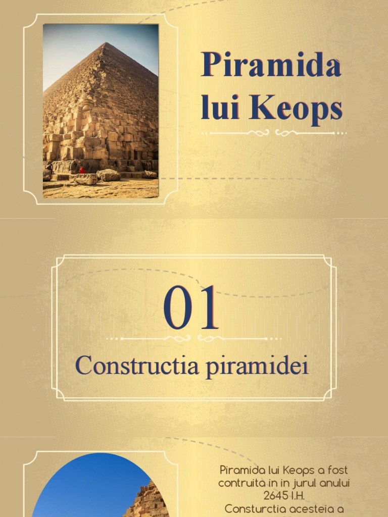 Piramida Lui Keops | PDF