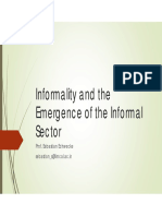 Informality and The Emergence of The Informal Sector: Prof. Sebastian Schwecke Sebastian - S@iimcal - Ac.in