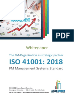 Whitepaper ISO 41001: 2018 Facility Management - Management Systems
