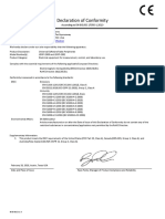 Declaration of Conformity for USRP-2900 and USRP-2901