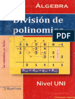4.-División de Polinomios
