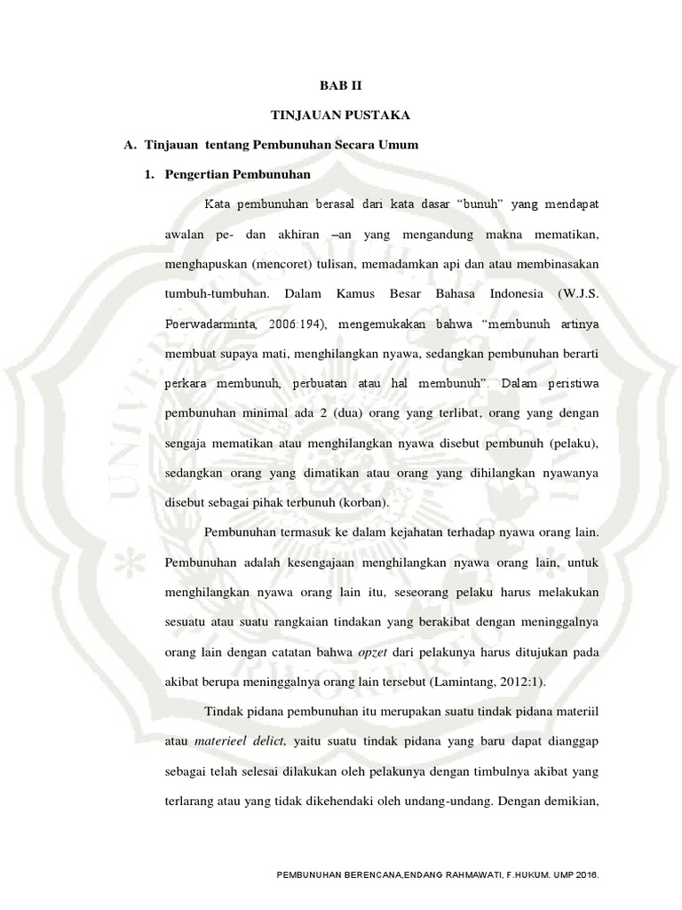 Pembunuhan Pdf Pdf