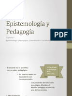 Epistemología y Pedagogía