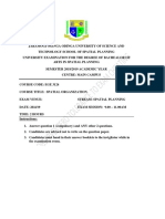 Revised Exams EGE 3124 April2019 First Year 2nd Semester BA Spatial Planning PDF