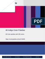 46 Indigo Color Palettes 1 - 416300
