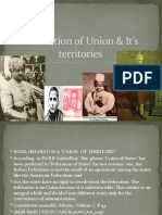 Formation of Union & It's Territories