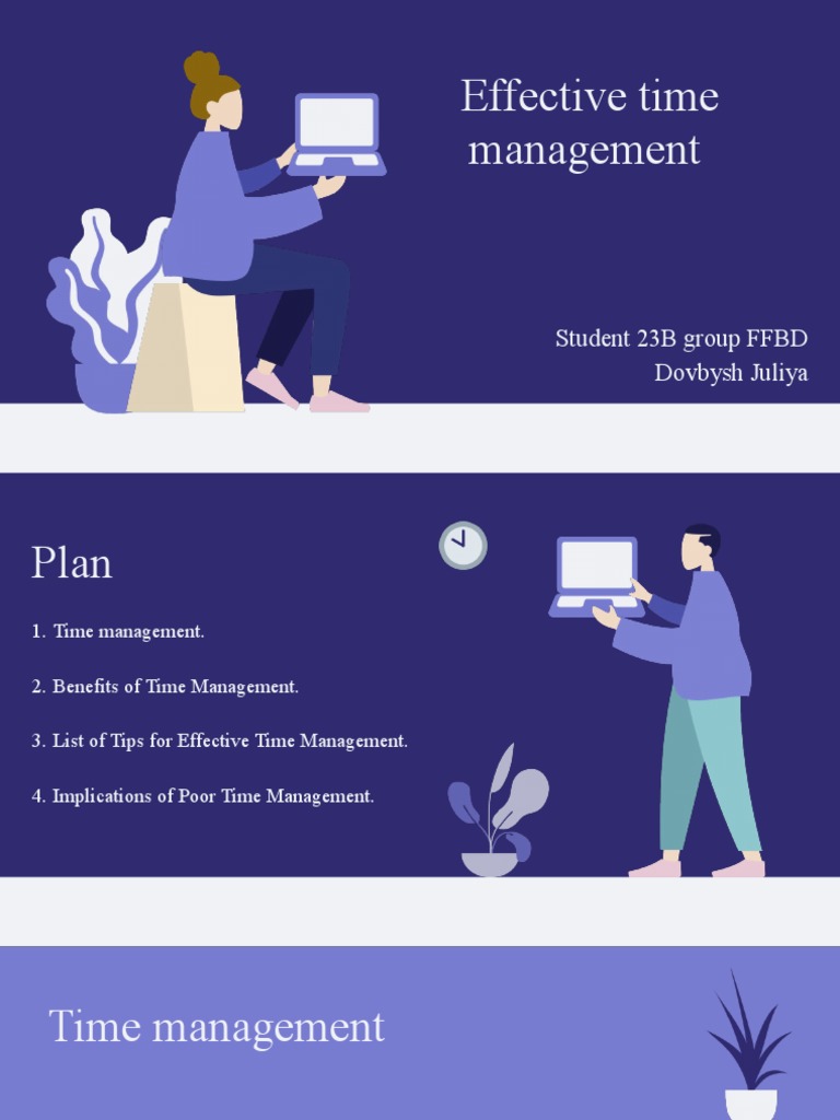 Effective Time Management PDF Competitive Advantage Media