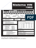 Sistema Vin 1993 Ident Chassi...