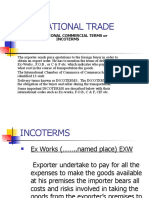 International Trade: International Commercial Terms or Incoterms