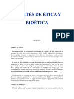 Comités de Ética y Bioética - Sección03