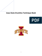 Iowa State Drumline Technique Book