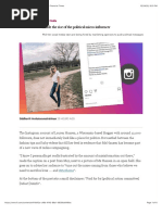 Inside The Rise of The Political Micro-Influencer - Financial Times PDF