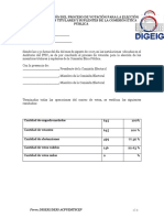 Acta de Conclusión Del Proceso de Votación para La Elección de Los Miembros Titulares Y Suplentes de La Comisión Ética Pública