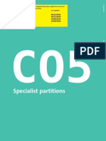 White Book C05 Specialist Partitions Section