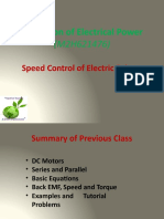 Lesson 12 - Speed Control of DC Motors