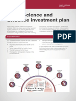 HSE's Science and Evidence Investment Plan: Current Position