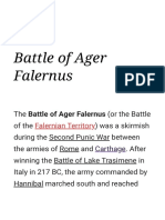 Battle of Ager Falernus