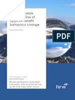 App Use For Health Behaviour Change HRW White Paper (October 2020) FINAL CLEAN