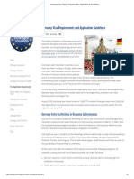 Germany Visa Types, Requirements, Application & Guidelines