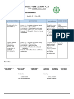 Weekly Home Learning Plan: Date: October 19-25, 2020