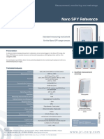 Measurement monitoring metrology standard Nano SPY Reference