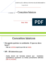 Aula 2 - Conceitos básicos sobre agentes químicos