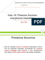 Aula - 18 Primeiros Socorros