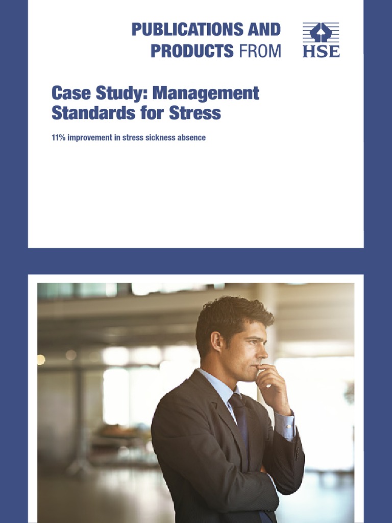 Case Study Management Standards For Stress 11 Improvement In Stress