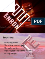 Enron Case of Fraud and Errors