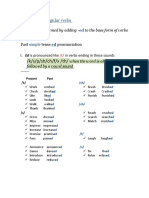 Past Simple Id Pronunciation