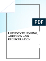 Lymphocyte Homing and Adhes