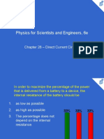 Physics For Scientists and Engineers, 6e: Chapter 28 - Direct Current Circuits