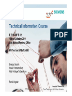 Technical Information Course: Ethsmfb12 10th of Octobre 2011 Gas Natural Fenosa Office HV-Test Set WRV1.5/680
