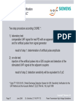 CIGRE Sensitivity Verification "UHF Equivalent To 5 PC"