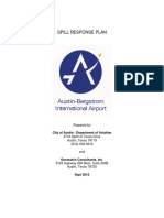 Spill Response Plan: City of Austin - Department of Aviation