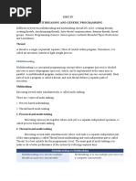 Unit Iv Multithreading and Generic Programming