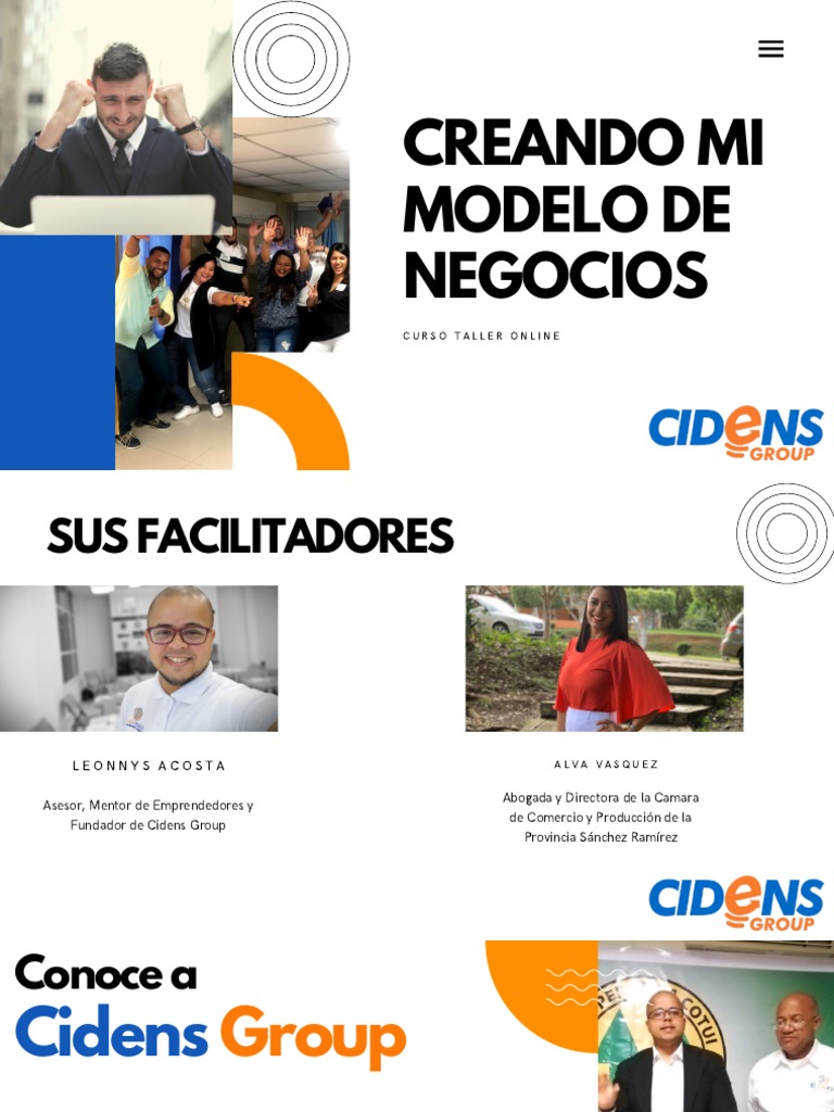 Taller Online: Crea Tu Modelo de Negocio | PDF | Modelo de negocio ...
