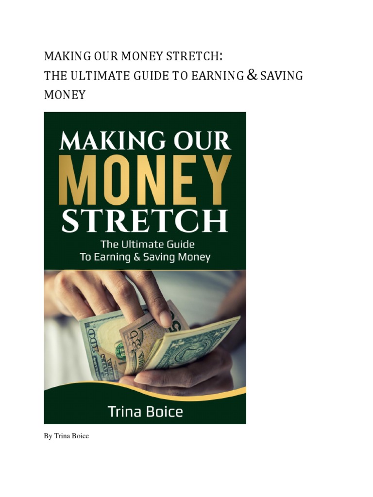 Making Our Money Stretch by Trina Boice PDF, PDF, Coupon