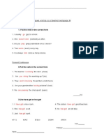 Grammar practice worksheet