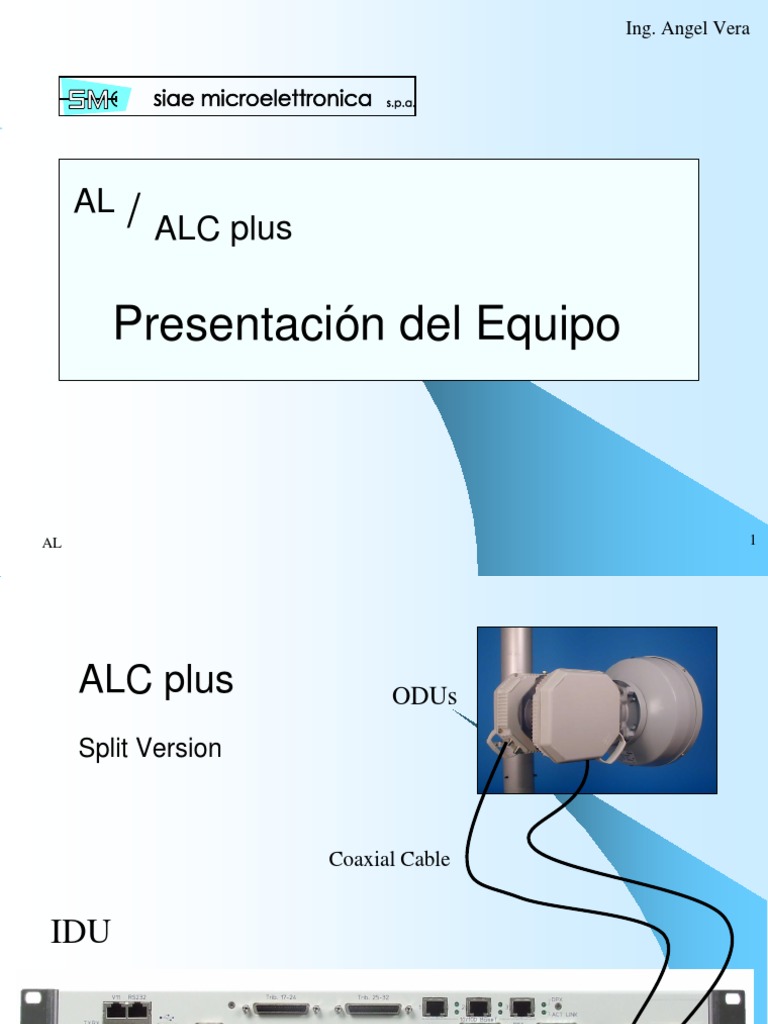 AL PLUS Overview | PDF | Estándares de telecomunicaciones | Tecnología ...