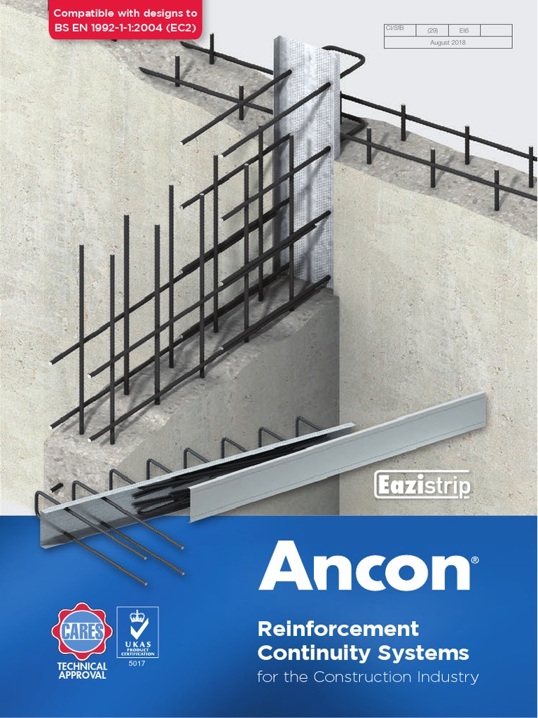 Eazistrip Reinforcement Continuity Systems | PDF | Concrete ...